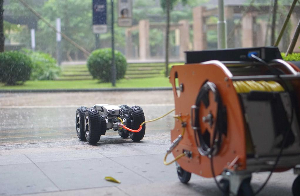 285金牛湖管道检测机器人